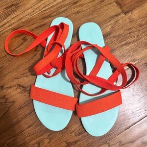 EUC Rothy’s Wrap Sandals Size 11